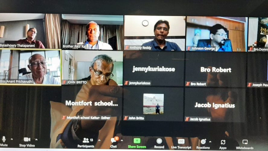 Educational meeting of Brothers-Collaborators from educational centres in India and Thailand