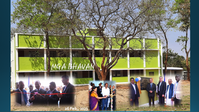 Province de Ranchi – Inauguration du MGA Bhavan, centre de formations pour les associés